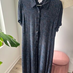 The Nines by Hatch Maternity Button-Up Dress